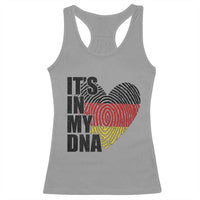 German Pride Racerback Tank Top It Is In My DNA Patriotic Germany Flag - Wonder Print Shop