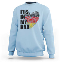 German Pride Sweatshirt It Is In My DNA Patriotic Germany Flag - Wonder Print Shop