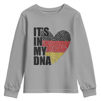 German Pride Youth Sweatshirt It Is In My DNA Patriotic Germany Flag - Wonder Print Shop