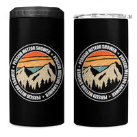 Perseid Meteor Shower 4 in 1 Can Cooler Tumbler Shooting Stars Astronomy Vintage Retro Mountain - Wonder Print Shop