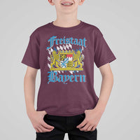 Freustaat Bayern T Shirt For Kid Bavaria German Munich Oktoberfest - Wonder Print Shop