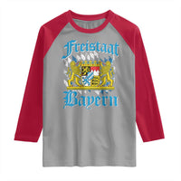 Freustaat Bayern Raglan Shirt Bavaria German Munich Oktoberfest - Wonder Print Shop
