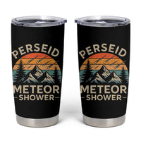 Perseid Meteor Shower Tumbler Cup Shooting Stars Astronomy Vintage Mountain - Wonder Print Shop