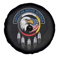 American Indian Veteran Spare Tire Cover Native American Veteran Eagle Dreamcatcher - Wonder Print Shop