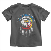 American Indian Veteran Toddler T Shirt Native American Veteran Eagle Dreamcatcher - Wonder Print Shop