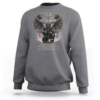 Christian Firefighter Sweatshirt When You Walk Through The Fire You Shall Not Be Burned American Flag