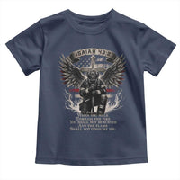 Christian Firefighter Toddler T Shirt When You Walk Through The Fire You Shall Not Be Burned American Flag