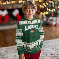 Munchen Deutschland Germany Ugly Christmas Sweater Vintage Athletic Sports Design