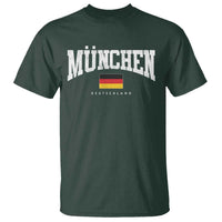 Munchen Deutschland Germany T Shirt Vintage Athletic Sports Design