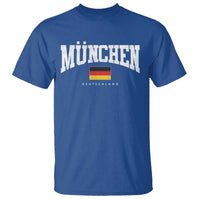 Munchen Deutschland Germany T Shirt Vintage Athletic Sports Design