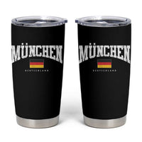 Munchen Deutschland Germany Tumbler Cup Vintage Athletic Sports Design