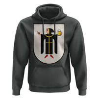 Funny Munich Oktoberfest Munchen Coat of Arms Hoodie Münchner Kindl Beer Drinking