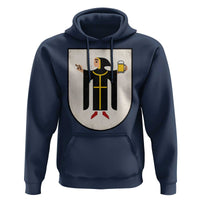 Funny Munich Oktoberfest Munchen Coat of Arms Hoodie Münchner Kindl Beer Drinking