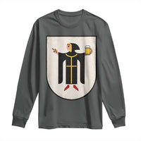 Funny Munich Oktoberfest Munchen Coat of Arms Long Sleeve Shirt Münchner Kindl Beer Drinking
