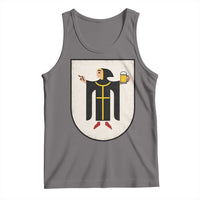 Funny Munich Oktoberfest Munchen Coat of Arms Tank Top Münchner Kindl Beer Drinking