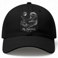 Fly High Jackie Eagle Baseball Cap Memorial Tribute Nature Supports California Wildlife