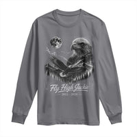 Fly High Jackie Eagle Long Sleeve Shirt Memorial Tribute Nature Supports California Wildlife