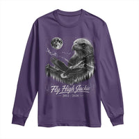 Fly High Jackie Eagle Long Sleeve Shirt Memorial Tribute Nature Supports California Wildlife
