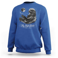 Fly High Jackie Eagle Sweatshirt Memorial Tribute Nature Supports California Wildlife