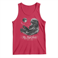 Fly High Jackie Eagle Tank Top Memorial Tribute Nature Supports California Wildlife