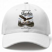 Jackie Bald Eagle Memorial Tribute Baseball Cap Forever Flying High Big Bear California 2012 2026