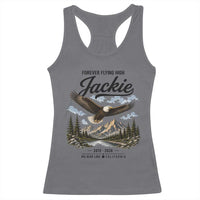 Jackie Bald Eagle Memorial Tribute Racerback Tank Top Forever Flying High Big Bear California 2012 2026