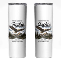 Jackie Bald Eagle Memorial Tribute Skinny Tumbler Forever Flying High Big Bear California 2012 2026