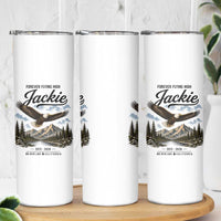 Jackie Bald Eagle Memorial Tribute Skinny Tumbler Forever Flying High Big Bear California 2012 2026