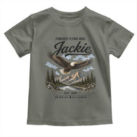 Jackie Bald Eagle Memorial Tribute Toddler T Shirt Forever Flying High Big Bear California 2012 2026