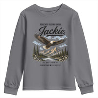 Jackie Bald Eagle Memorial Tribute Youth Sweatshirt Forever Flying High Big Bear California 2012 2026