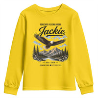 Jackie Bald Eagle Memorial Tribute Youth Sweatshirt Forever Flying High Big Bear California 2012 2026