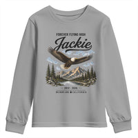 Jackie Bald Eagle Memorial Tribute Youth Sweatshirt Forever Flying High Big Bear California 2012 2026