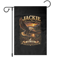 Jackie The Eagle Big Bear Lake California Garden Flag Forever Our Queen And In Our Hearts Wildlife Supports