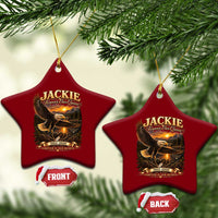 Jackie The Eagle Big Bear Lake California Ceramic Ornament Forever Our Queen And In Our Hearts Wildlife Supports