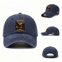 Jackie The Eagle Big Bear Lake California Washed Cotton Baseball Cap Forever Our Queen And In Our Hearts Wildlife Supports