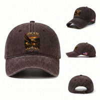 Jackie The Eagle Big Bear Lake California Washed Cotton Baseball Cap Forever Our Queen And In Our Hearts Wildlife Supports