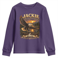 Jackie The Eagle Big Bear Lake California Youth Sweatshirt Forever Our Queen And In Our Hearts Wildlife Supports