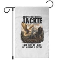 Jackie Bald Eagle Garden Flag Forever Our Queen Not Just An Eagle But A Legend In The Sky