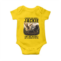 Jackie Bald Eagle Baby Onesie Forever Our Queen Not Just An Eagle But A Legend In The Sky