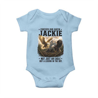 Jackie Bald Eagle Baby Onesie Forever Our Queen Not Just An Eagle But A Legend In The Sky