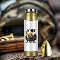 Jackie Bald Eagle Bullet Tumbler Forever Our Queen Not Just An Eagle But A Legend In The Sky