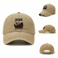 Jackie Bald Eagle Washed Cotton Baseball Cap Forever Our Queen Not Just An Eagle But A Legend In The Sky