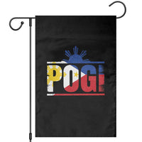 Pogi Filipino Slang Filipino Flag Pinoy Sun And Star Garden Flag - Wonder Print Shop