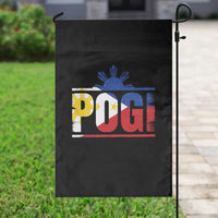 Pogi Filipino Slang Filipino Flag Pinoy Sun And Star Garden Flag - Wonder Print Shop