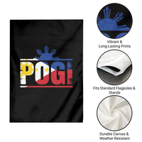 Pogi Filipino Slang Filipino Flag Pinoy Sun And Star Garden Flag - Wonder Print Shop