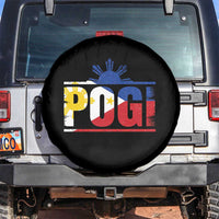 Pogi Filipino Slang Filipino Flag Pinoy Sun And Star Spare Tire Cover - Wonder Print Shop