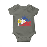 Pogi Filipino Slang Filipino Flag Pinoy Sun And Star Baby Onesie - Wonder Print Shop