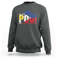 Pogi Filipino Slang Filipino Flag Pinoy Sun And Star Sweatshirt - Wonder Print Shop