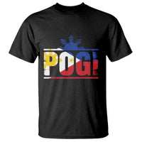 Pogi Filipino Slang Filipino Flag Pinoy Sun And Star T Shirt - Wonder Print Shop