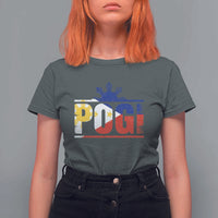 Pogi Filipino Slang Filipino Flag Pinoy Sun And Star T Shirt For Women - Wonder Print Shop